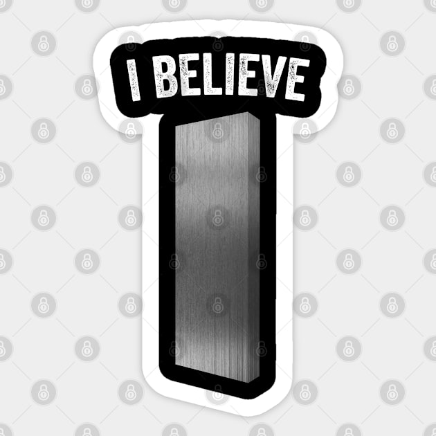 i believe Sticker by BaderAbuAlsoud